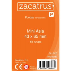 Fundas Zacatrus Mini Asia (43 mm X 65 mm) (55 uds)