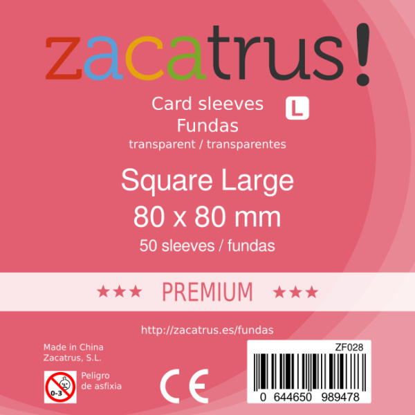 Fundas Zacatrus Square L premium (Cuadrada Mediana)