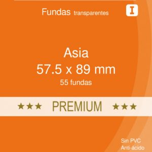Fundas Zacatrus Asia Premium (57.5 mm x 89 mm) (55 uds)