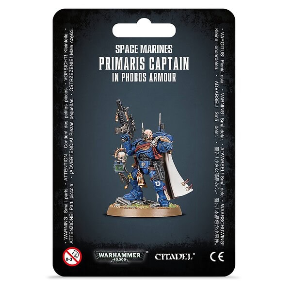 Primaris Captain in Phobos Armour