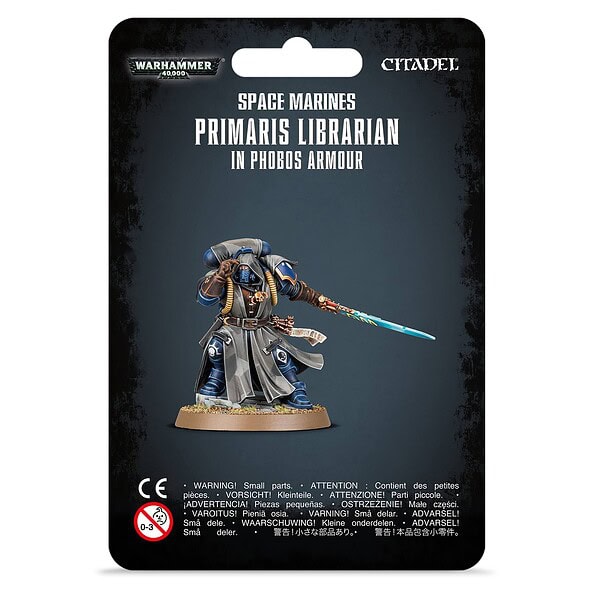 Space Marines Primaris Librarian in Phobos Armour