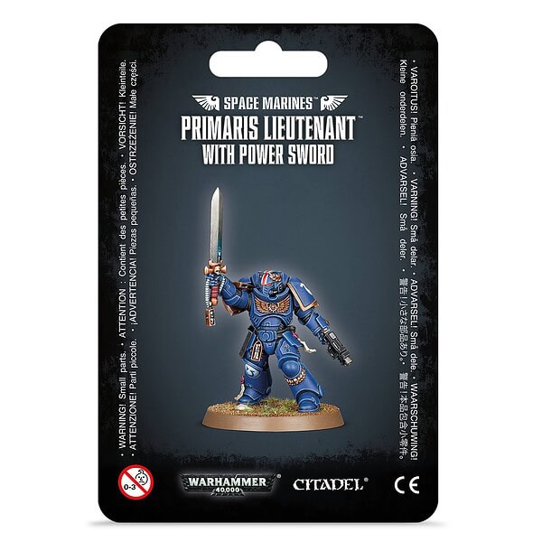 Space Marines Primaris Lieutenant with Power Sword