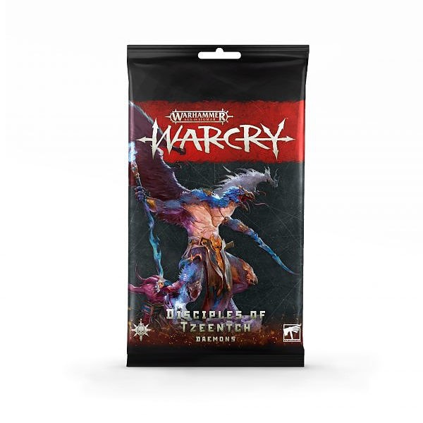 Warcry: pack de cartas de Disciples of Tzeentch