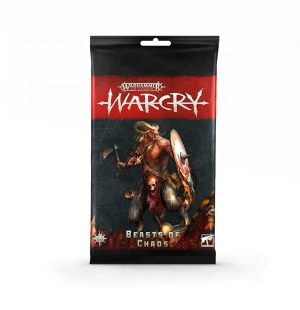 Warcry: pack de cartas de Beasts of Chaos