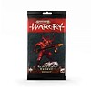 Warcry: cartas de Blades of Khorne Daemons