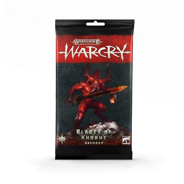 Warcry: cartas de Blades of Khorne Daemons