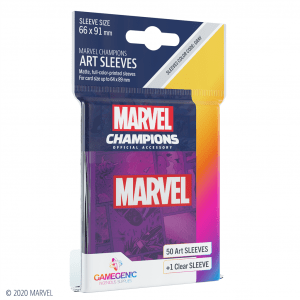 Marvel Champions Sleeves Marvel Purple