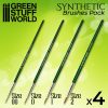 GREEN SERIES Set Pinceles Sinteticos GREEN SERIES Set Pinceles Sinteticos