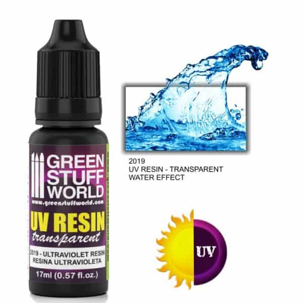 Resina Ultravioleta 17ml - Efecto Agua