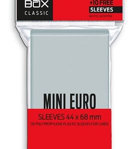 FUNDAS RED BOX MINI EURO CLASSIC 60 MICRAS 44X68 (110)