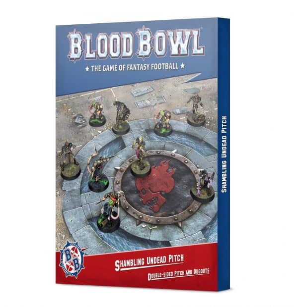 Blood Bowl Shambling Undead Pitch: Double-sided Pitch and Dugouts (Inglés)