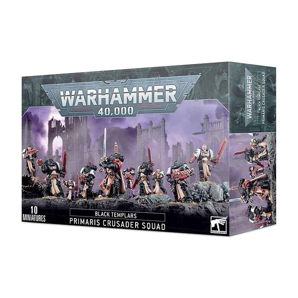 Escuadra de Cruzados de los Templarios Negros