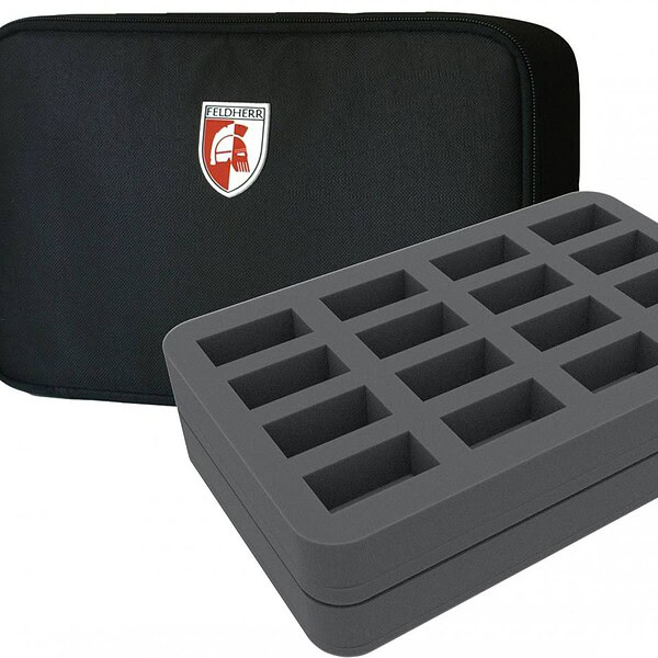 Feldherr MINI Case for 32 Blood Bowl miniatures on 25 mm bases