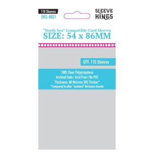 SLEEVE KINGS NORTH SEA COMPATIBLE SLEEVES (54X86MM)