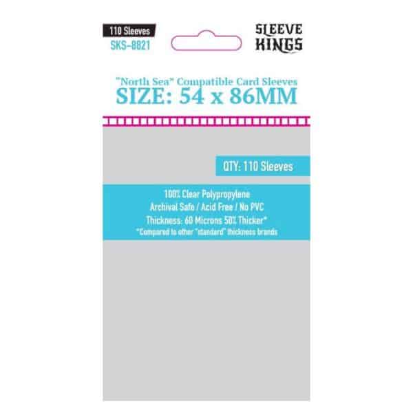 SLEEVE KINGS NORTH SEA COMPATIBLE SLEEVES (54X86MM)
