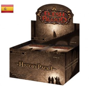 Flesh & Blood TCG - History Pack 1 Black Label (36 Packs) - ESP