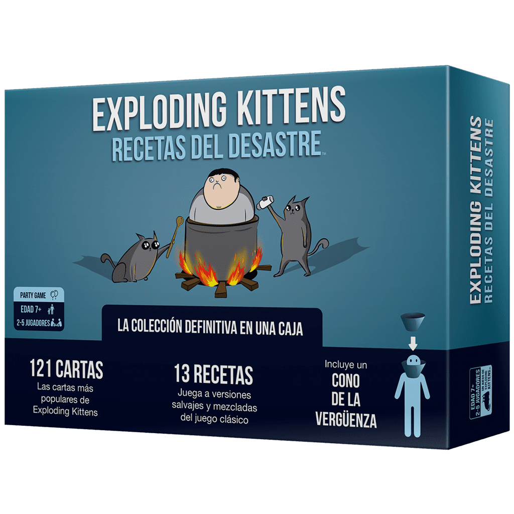 Exploding Kittens Recetas del Desastre