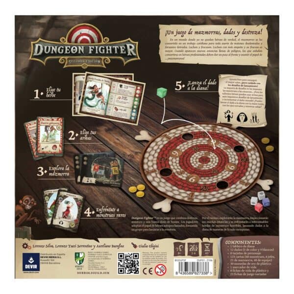 Dungeon Fighter (Segunda Edición) Componentes 1