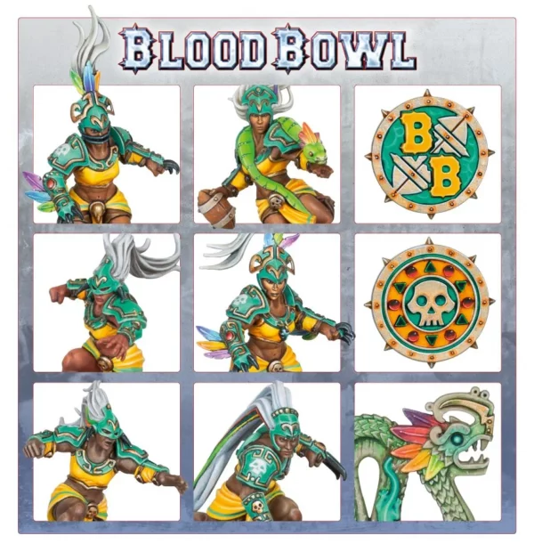 Equipo de Amazons de Blood Bowl: Kara Temple Harpies 3