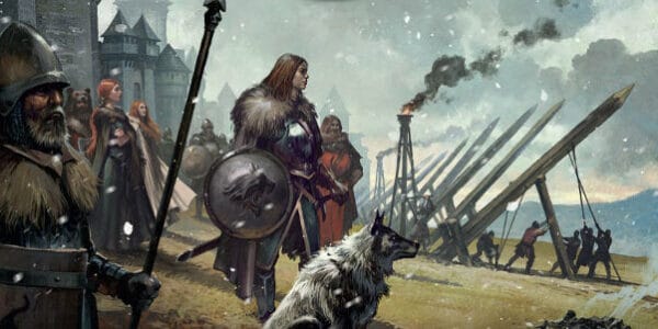 casa stark juego de miniaturas