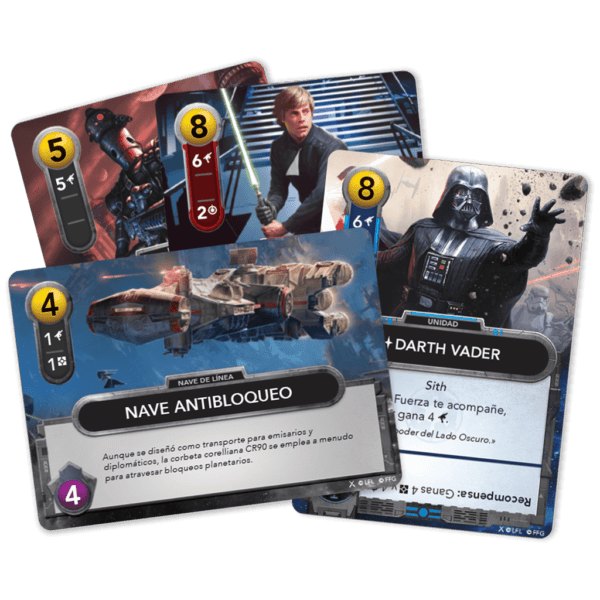Star Wars: The Deckbuilding Game componentes 2