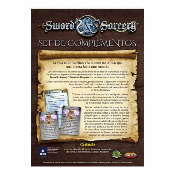 Sword & Sorcery: Crónicas Antiguas - Las Formas Fantasmales de los Héroes comp 2