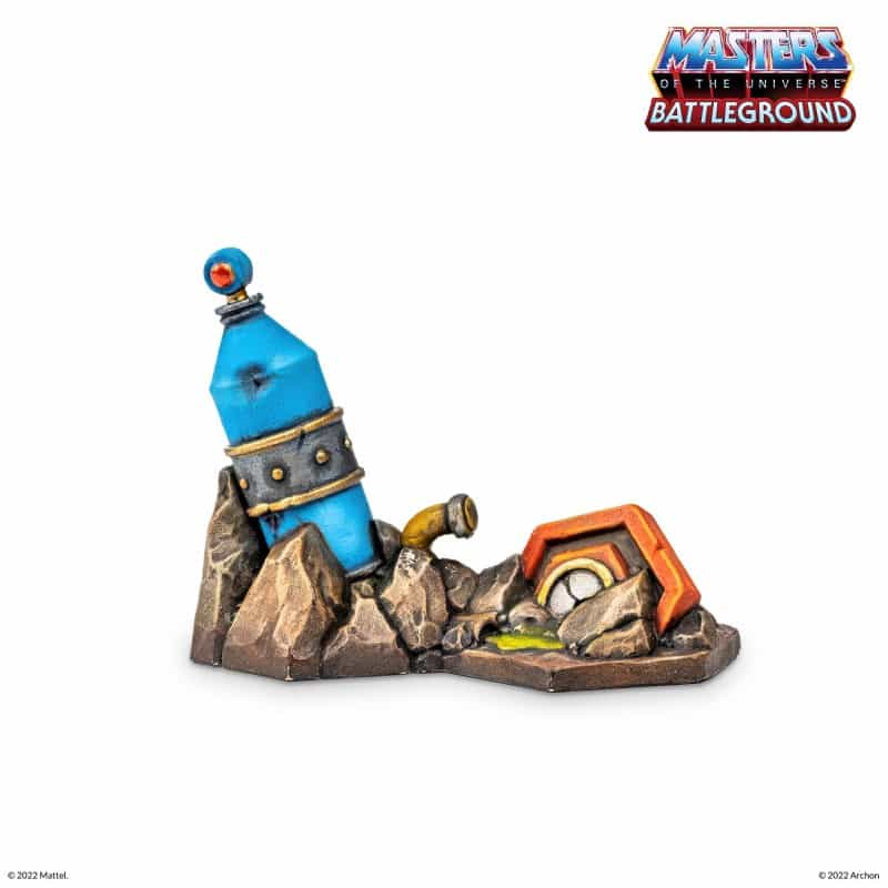 Asmodee ASM M.o t.U.B.Wave 3 Evil Warriors-Frakt ARCD0009