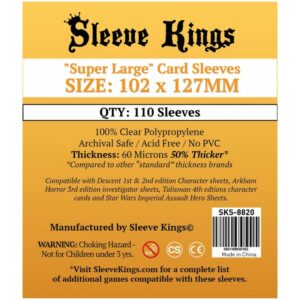 Sleeve Kings Super Large Sleeves (102x127mm)