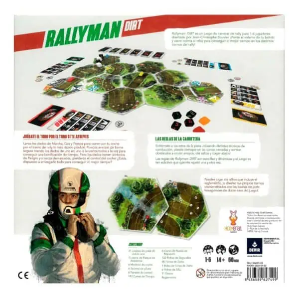 Rallyman: Dirt Componentes
