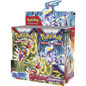 Caja de 36 sobres Pokémon Escarlata y Púrpura – Español