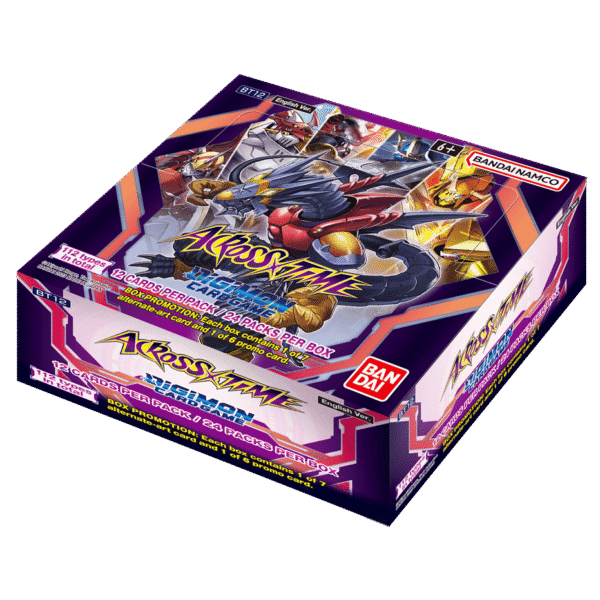DIGIMON CARD GAME - ACROSS TIME BOOSTER DISPLAY BT12 (24 PACKS)