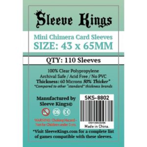 SLEEVE KINGS MINI CHIMERA CARD SLEEVES (43X65MM)