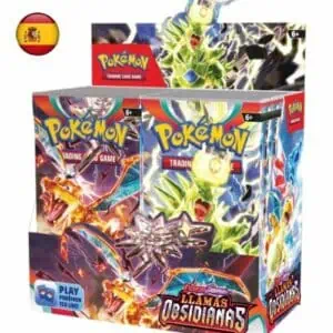 Caja de sobres Pokémon Escarlata y Púrpura - Llamas Obsidianas