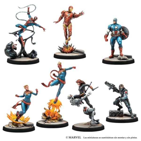 Caja inicial Los más poderosos de la Tierra