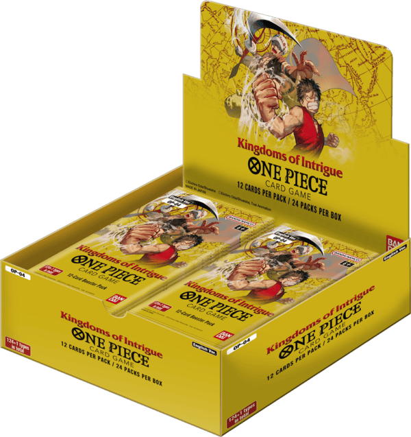 One Piece Card Game -Kingdoms Of Intrigue- OP04 Booster Display (24 Packs)