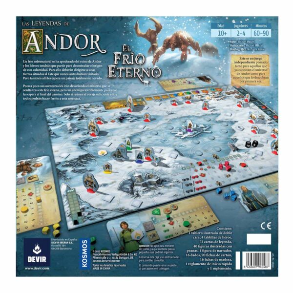 8436607940487-1200-backflat Las Leyendas de Andor: El Frío Eterno