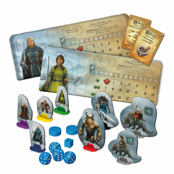 8436607940487-1200-components1 Las Leyendas de Andor: El Frío Eterno