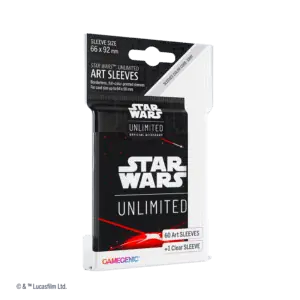 Star Wars: Unlimited Art Sleeves Space Red