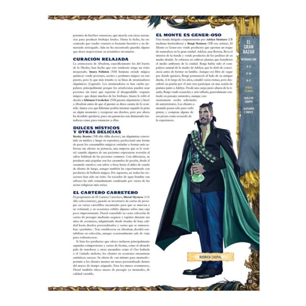 Pathfinder 2ª ed. - El gran bazar