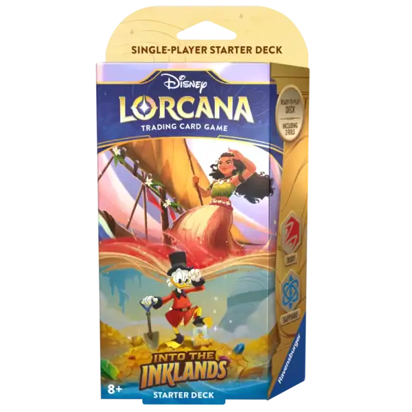 Starter Deck Lorcana - Into The Inklands Moana and Scrooge McDuck