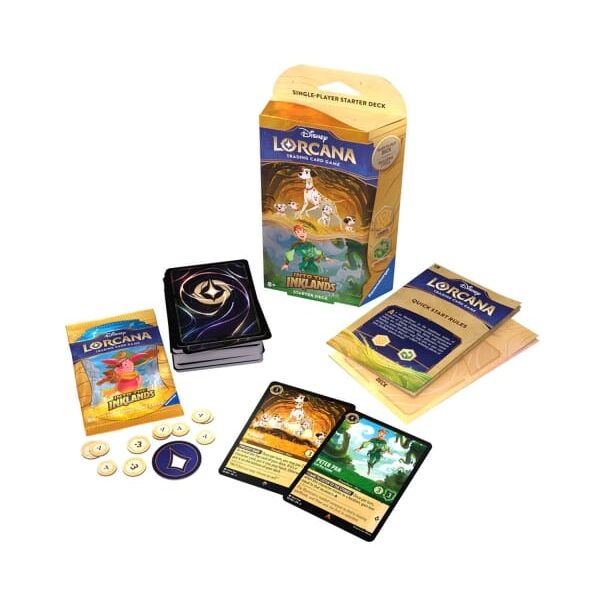 Starter Deck Lorcana - Into The Inklands Pongo & Peter Pan