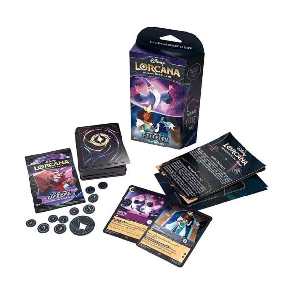 Starter Deck Lorcana - Rise Of The Floodborn Merlin & Tiana