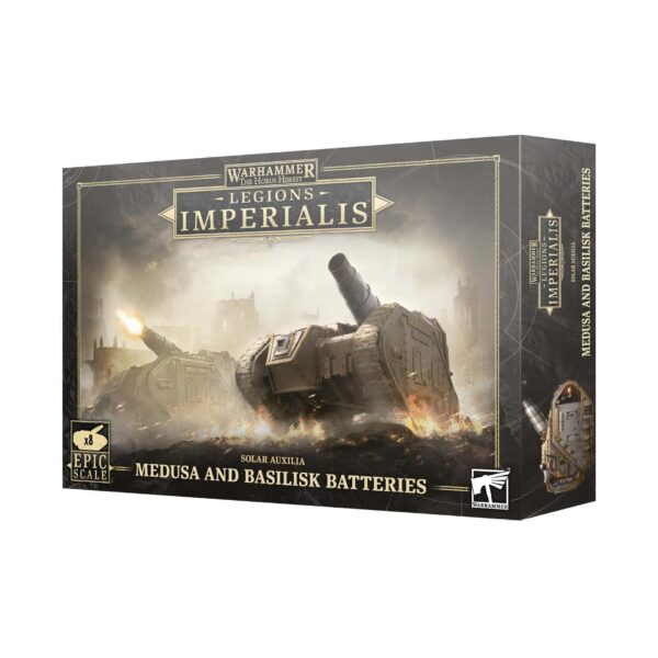 LEGIONS IMPERIALIS: MEDUSA Y BASILISK BATTERIES