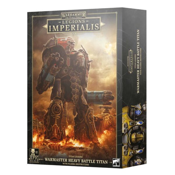 LEGIONS IMPERIALIS: WARMASTER HEAVY BATTLE TITAN WITH PLASMA DESTRUCTORS