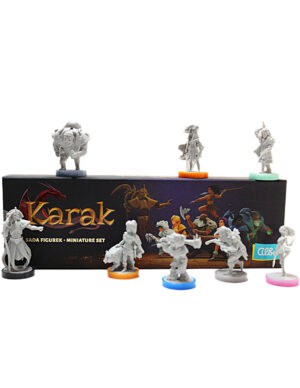 Karak: Expansión Miniaturas Regent y Nuevos Héroes