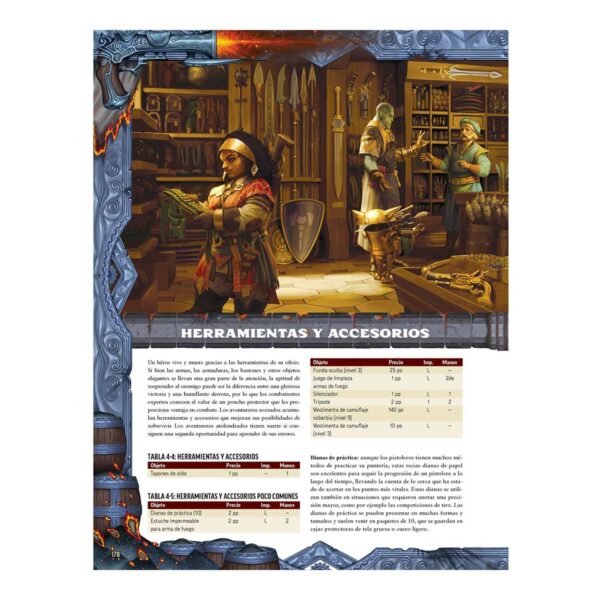 Pathfinder 2ª ed. - Armas y Mecanismos