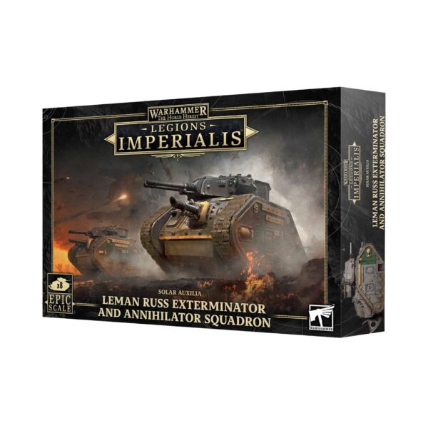 Escuadrón de Leman Russ Exterminator y Annihilator