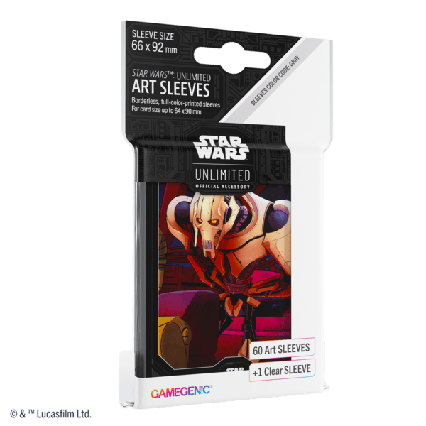 Unlimited Art Sleeves General Grievous
