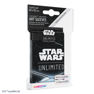 Unlimited Art Sleeves Card Back Black