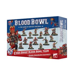 Equipo Chaos Dwarf de Blood Bowl Team: Zharr-Naggrund Ziggurats
